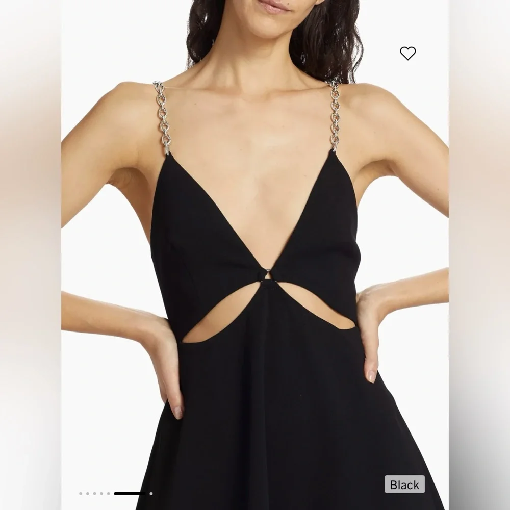 73. Jonathan Simkhai Ellis Cut-Out Minidress - Picture 3 of 16